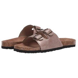 Northside Sandals Mariana Mink Buckle Slides
